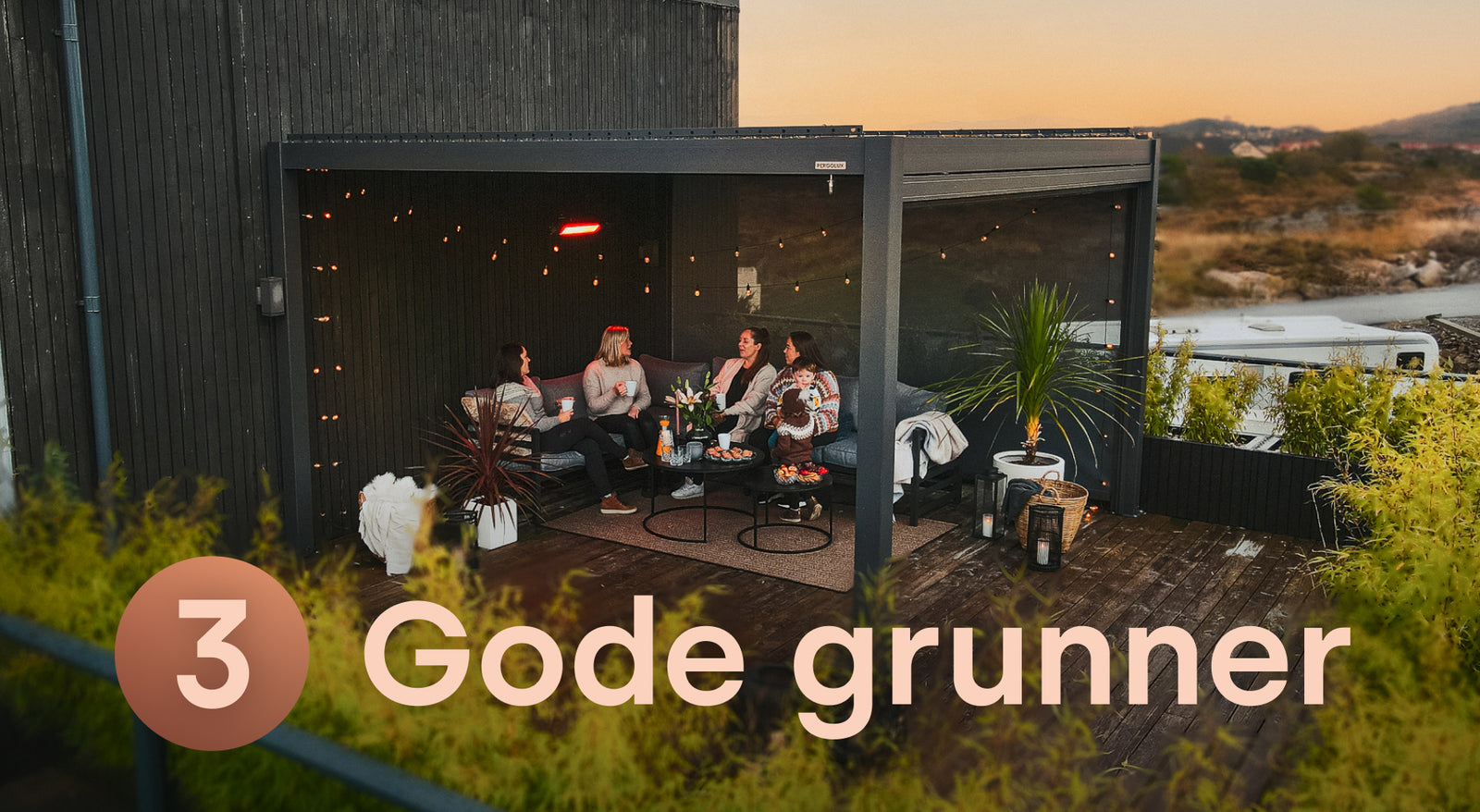 3 gode grunner til å investere i en pergola nå