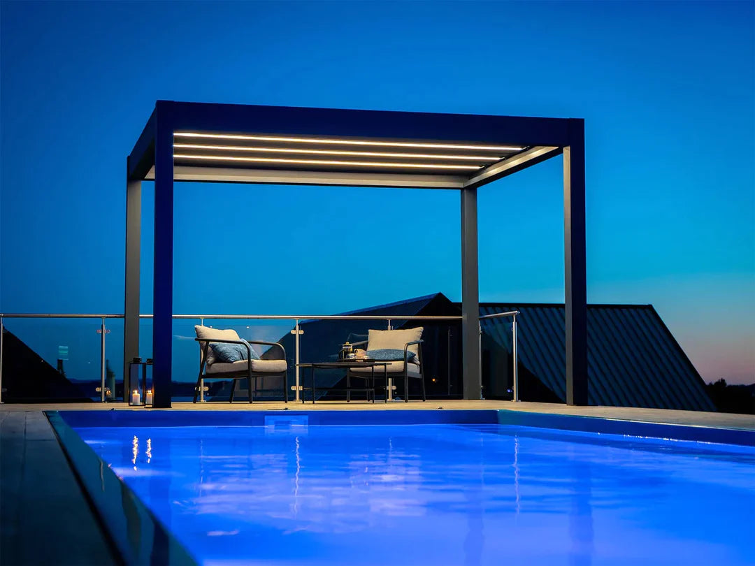 Ideer for bassengoverdekning: Fordelene med en pergola